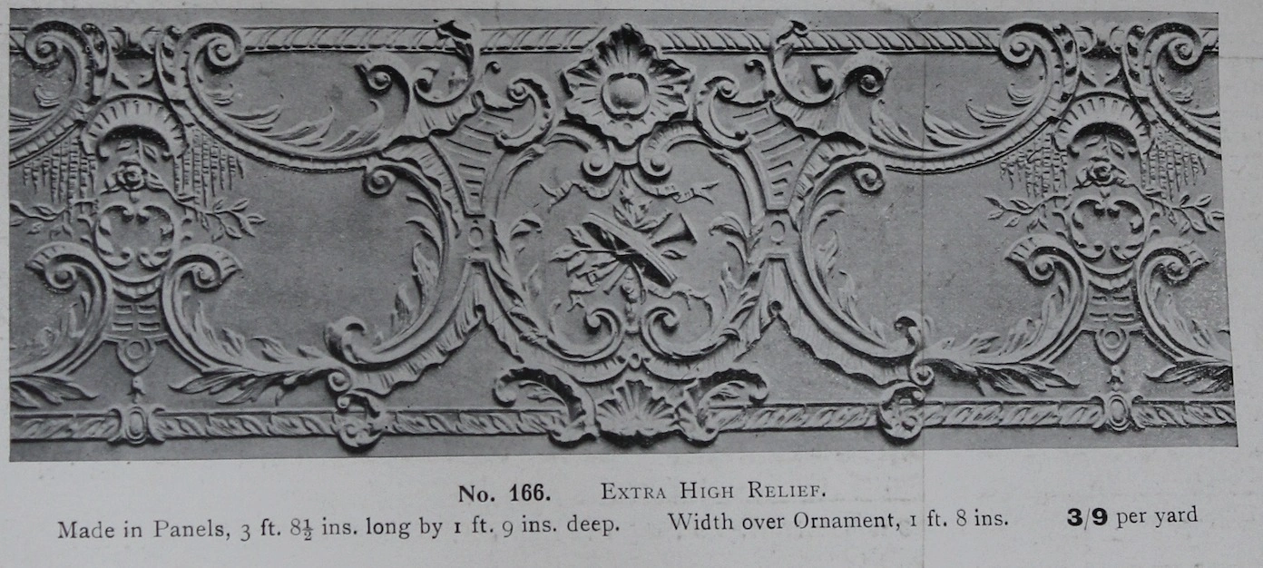 Anaglypta Extra High Relief Dado Panel